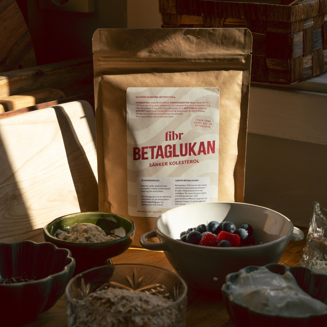 Fibr Betaglukan – Glutenfri havrefiber