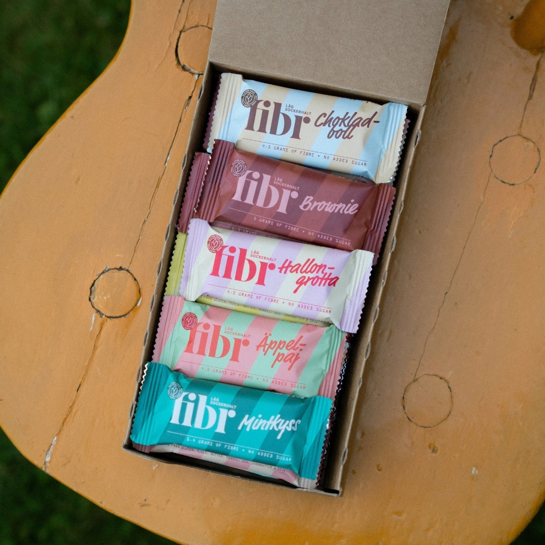 Fibr Fika – Probierbox 25 Riegel
