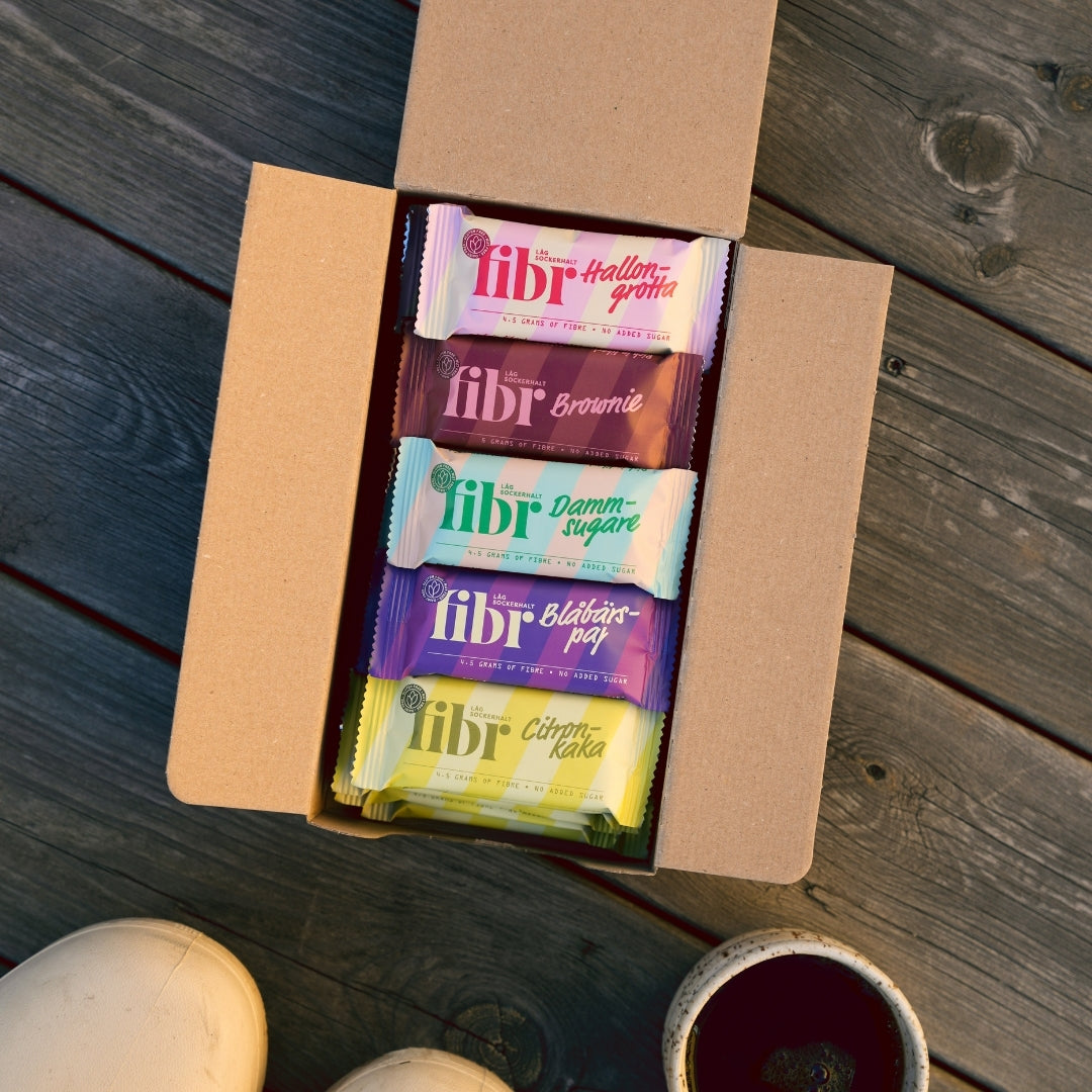 Fibr Fika – Probierbox 25 Riegel