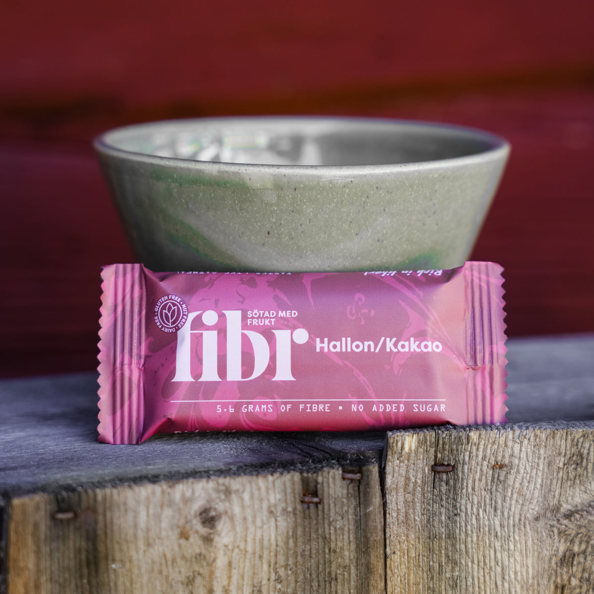 Raspberry/Cocoa – Fibr Bar 25 g