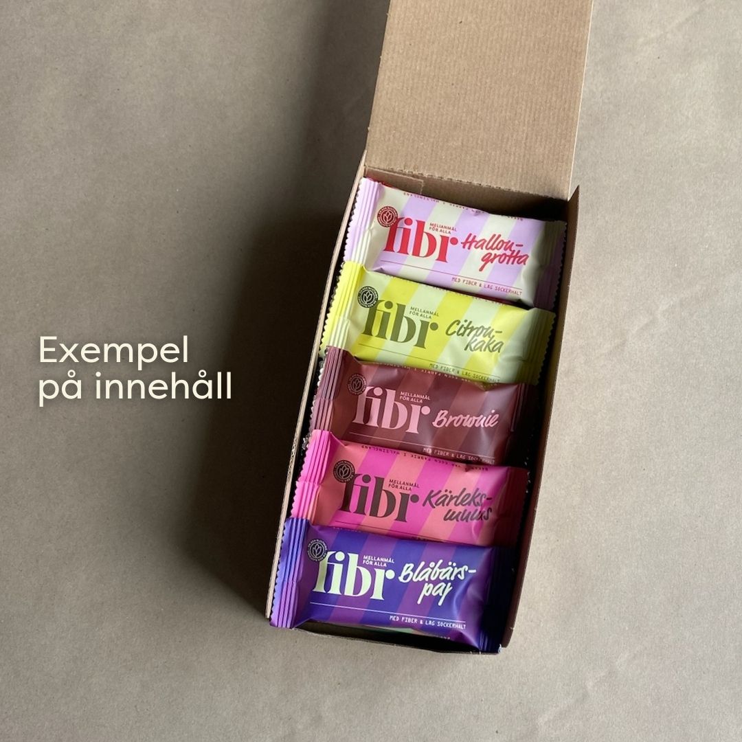Fibr Fika – Smakbox 25 bars