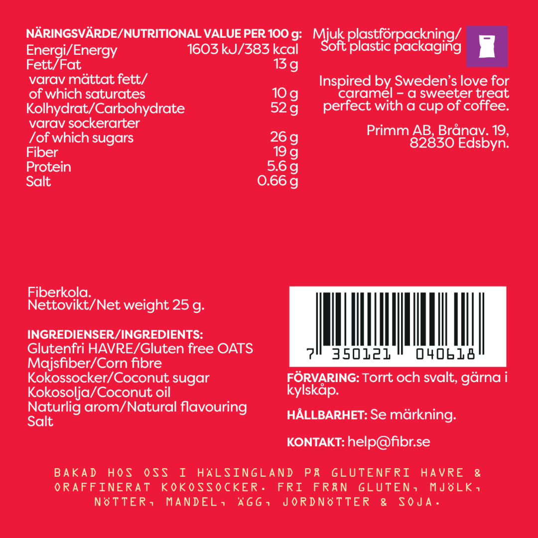 Karamellkola – 25-pack